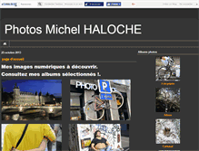 Tablet Screenshot of michelhaloche.com